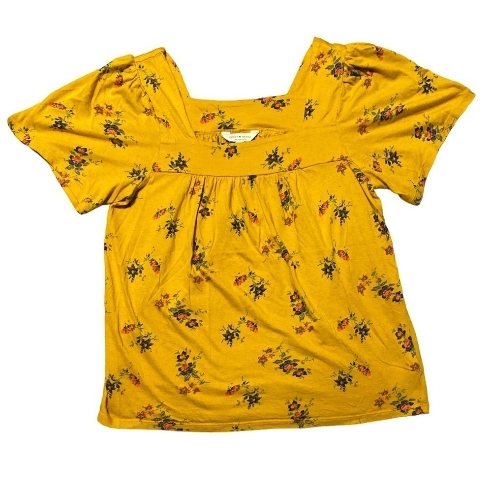 LUCKY Brand floral blouse Size XS